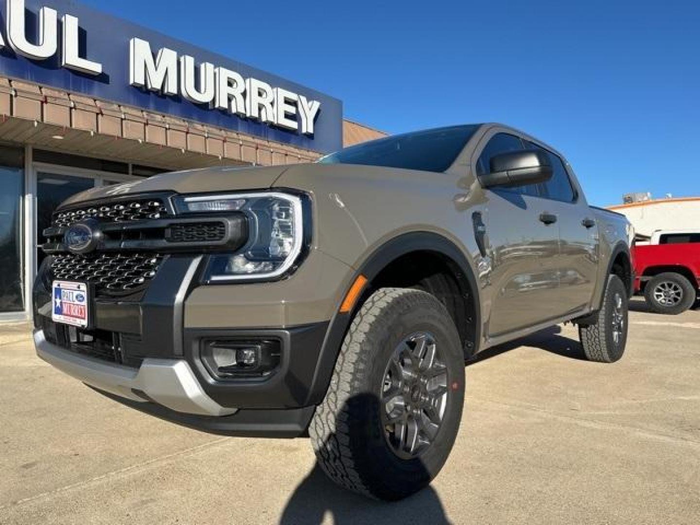 2025 Gray /Ebony Ford Ranger XLT (1FTER4GH6SL) with an EcoBoost 2.3L I4 GTDi DOHC Turbocharged VCT engine, Automatic transmission, located at 1105 E Mulberry, Kaufman, TX, 75142, (972) 962-2151, 32.589550, -96.300926 - Recent Arrival! $3,000 off MSRP! Priced below KBB Fair Purchase Price!<br><br><br>Gray 2025 Ford Ranger 4D Crew Cab XLT RWD 10-Speed Automatic EcoBoost 2.3L I4 GTDi DOHC Turbocharged VCT 21/25 City/Highway MPG Price includes: $1000 - Final Days Mega Bonus Cash. Exp. 01/02/2026 $2000 - Bonus Customer - Photo#1