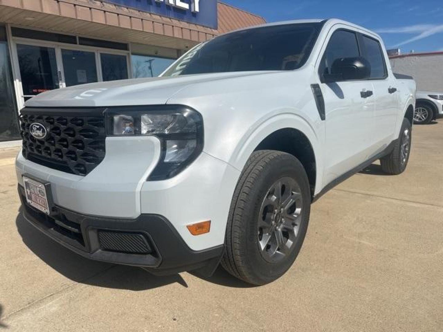 2026 Space White Metallic /Gray Ford Maverick XLT (3FTTW8H31TR) with an 2.5L I-4 Hybrid engine, CVT transmission, located at 1105 E Mulberry, Kaufman, TX, 75142, (972) 962-2151, 32.589550, -96.300926 - Photo#2