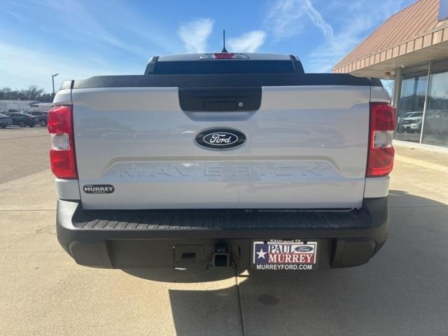 2026 Space White Metallic /Gray Ford Maverick XLT (3FTTW8H31TR) with an 2.5L I-4 Hybrid engine, CVT transmission, located at 1105 E Mulberry, Kaufman, TX, 75142, (972) 962-2151, 32.589550, -96.300926 - Photo#4