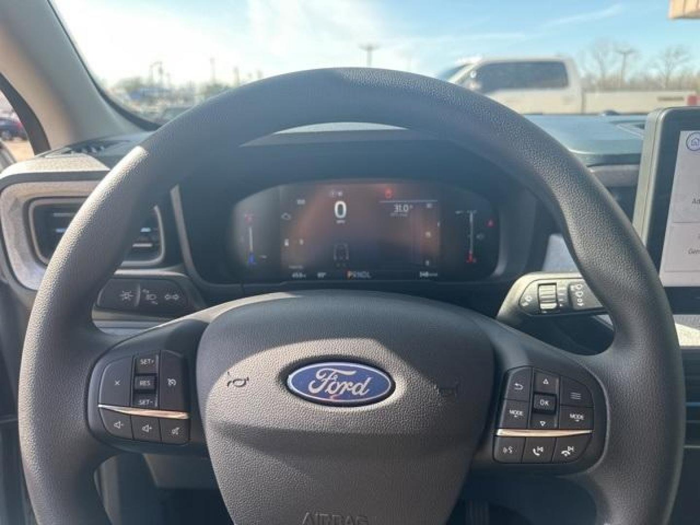 2026 Space White Metallic /Gray Ford Maverick XLT (3FTTW8H31TR) with an 2.5L I-4 Hybrid engine, CVT transmission, located at 1105 E Mulberry, Kaufman, TX, 75142, (972) 962-2151, 32.589550, -96.300926 - Photo#10