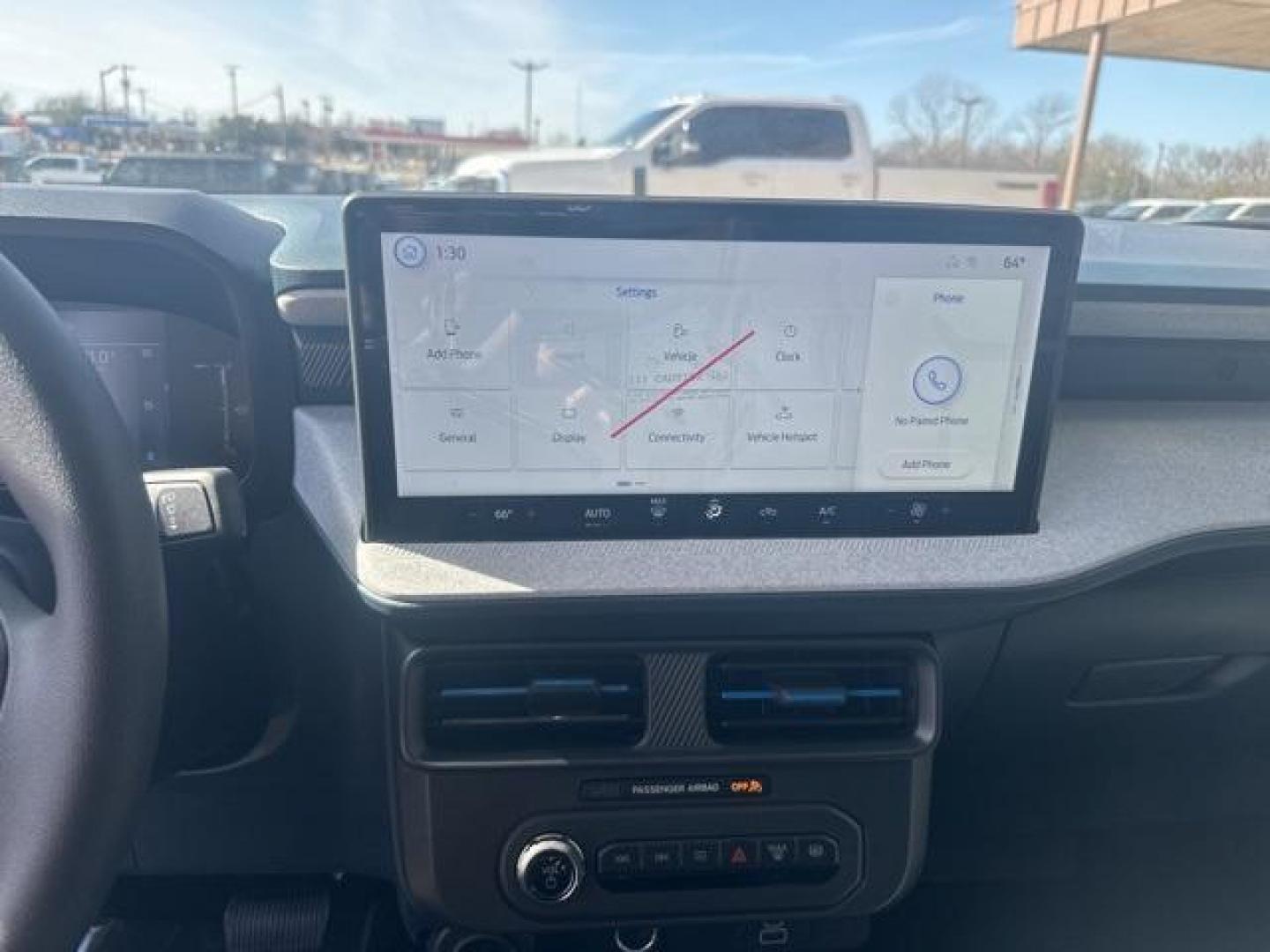 2026 Space White Metallic /Gray Ford Maverick XLT (3FTTW8H31TR) with an 2.5L I-4 Hybrid engine, CVT transmission, located at 1105 E Mulberry, Kaufman, TX, 75142, (972) 962-2151, 32.589550, -96.300926 - Photo#11