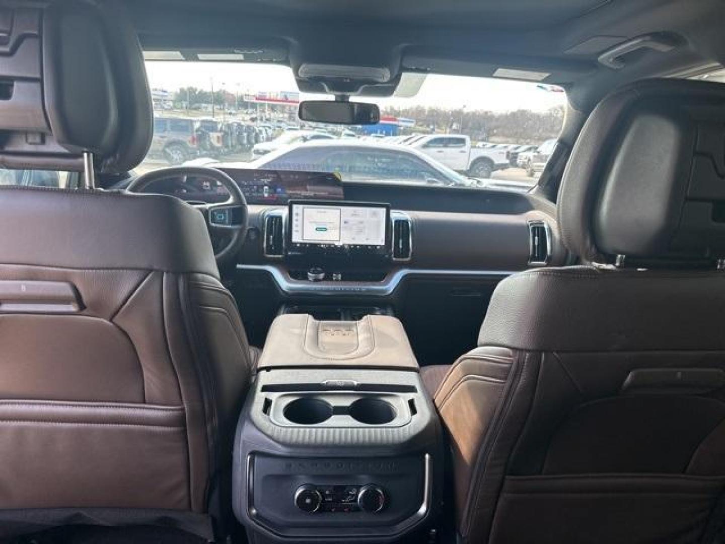 2026 White Metallic /Mesa Ford Expedition Max King Ranch (1FMJK1P84TE) with an EcoBoost 3.5L V6 GTDi DOHC 24V Twin Turbocharged engine, Automatic transmission, located at 1105 E Mulberry, Kaufman, TX, 75142, (972) 962-2151, 32.589550, -96.300926 - Star White Metallic Tri-Coat 2026 Ford Expedition Max 4D Sport Utility King Ranch 4WD 10-Speed Automatic EcoBoost 3.5L V6 GTDi DOHC 24V Twin Turbocharged - Photo#19