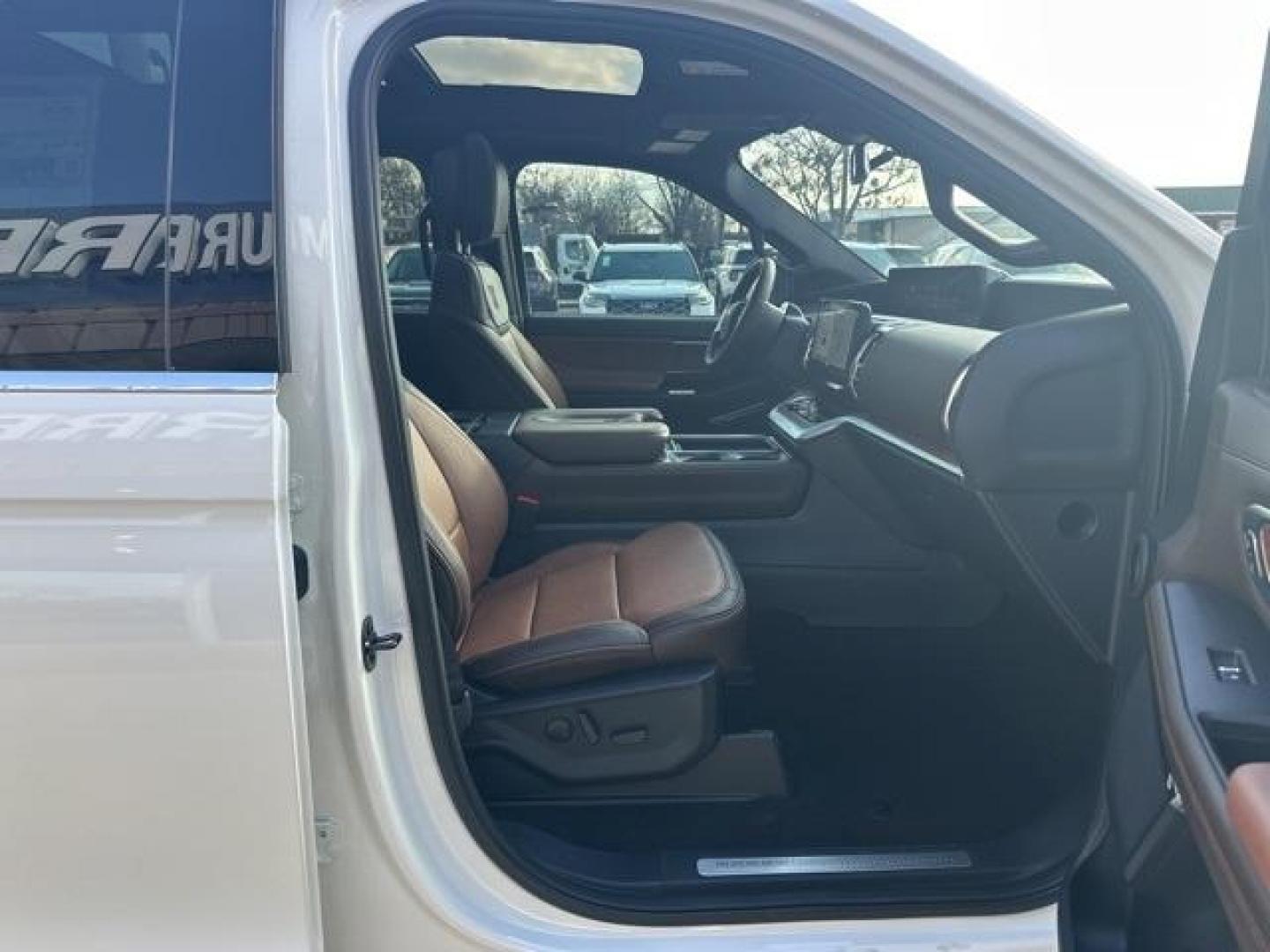 2026 White Metallic /Mesa Ford Expedition Max King Ranch (1FMJK1P84TE) with an EcoBoost 3.5L V6 GTDi DOHC 24V Twin Turbocharged engine, Automatic transmission, located at 1105 E Mulberry, Kaufman, TX, 75142, (972) 962-2151, 32.589550, -96.300926 - Star White Metallic Tri-Coat 2026 Ford Expedition Max 4D Sport Utility King Ranch 4WD 10-Speed Automatic EcoBoost 3.5L V6 GTDi DOHC 24V Twin Turbocharged - Photo#25