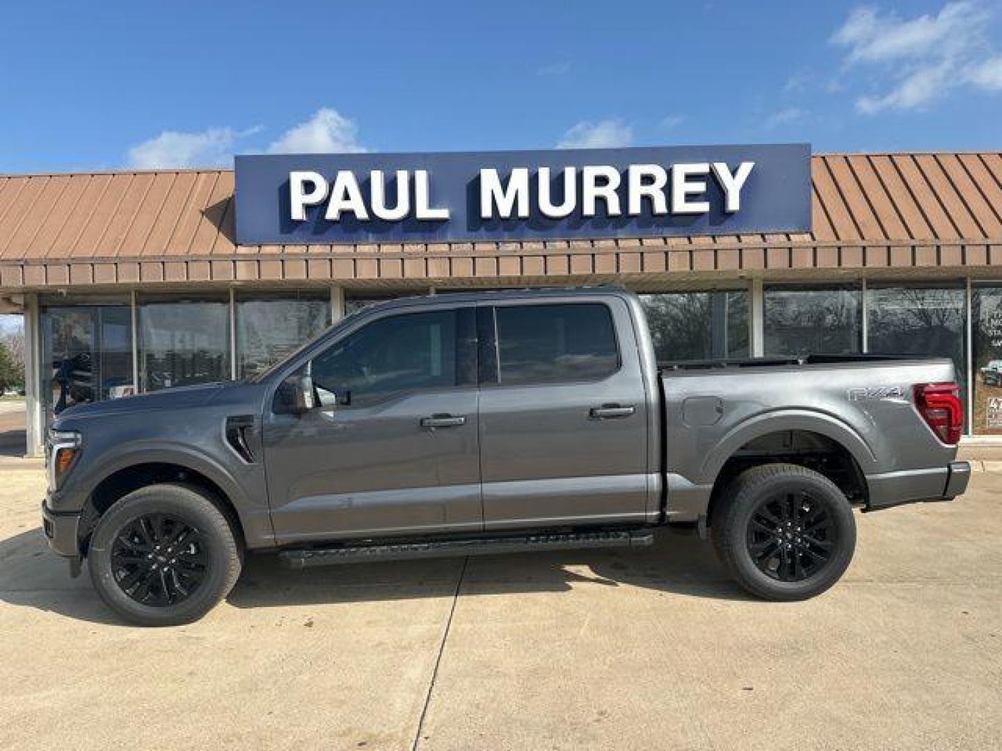 2025 Gray Metallic /Black Ford F-150 Lariat (1FTFW5L88SF) with an 3.5L V6 EcoBoost engine, Automatic transmission, located at 1105 E Mulberry, Kaufman, TX, 75142, (972) 962-2151, 32.589550, -96.300926 - $8,587 off MSRP!<br><br>4WD.<br>Carbonized Gray Metallic 2025 Ford F-150 4D SuperCrew Lariat 4WD 10-Speed Automatic 3.5L V6 EcoBoost 18/23 City/Highway MPG Price includes: $1000 - Employee Pricing Retail Bonus Cash. Exp. 07/06/2026 $2500 - Employee Pricing Retail Customer Cash. Exp. 07/06/2026 - Photo#0