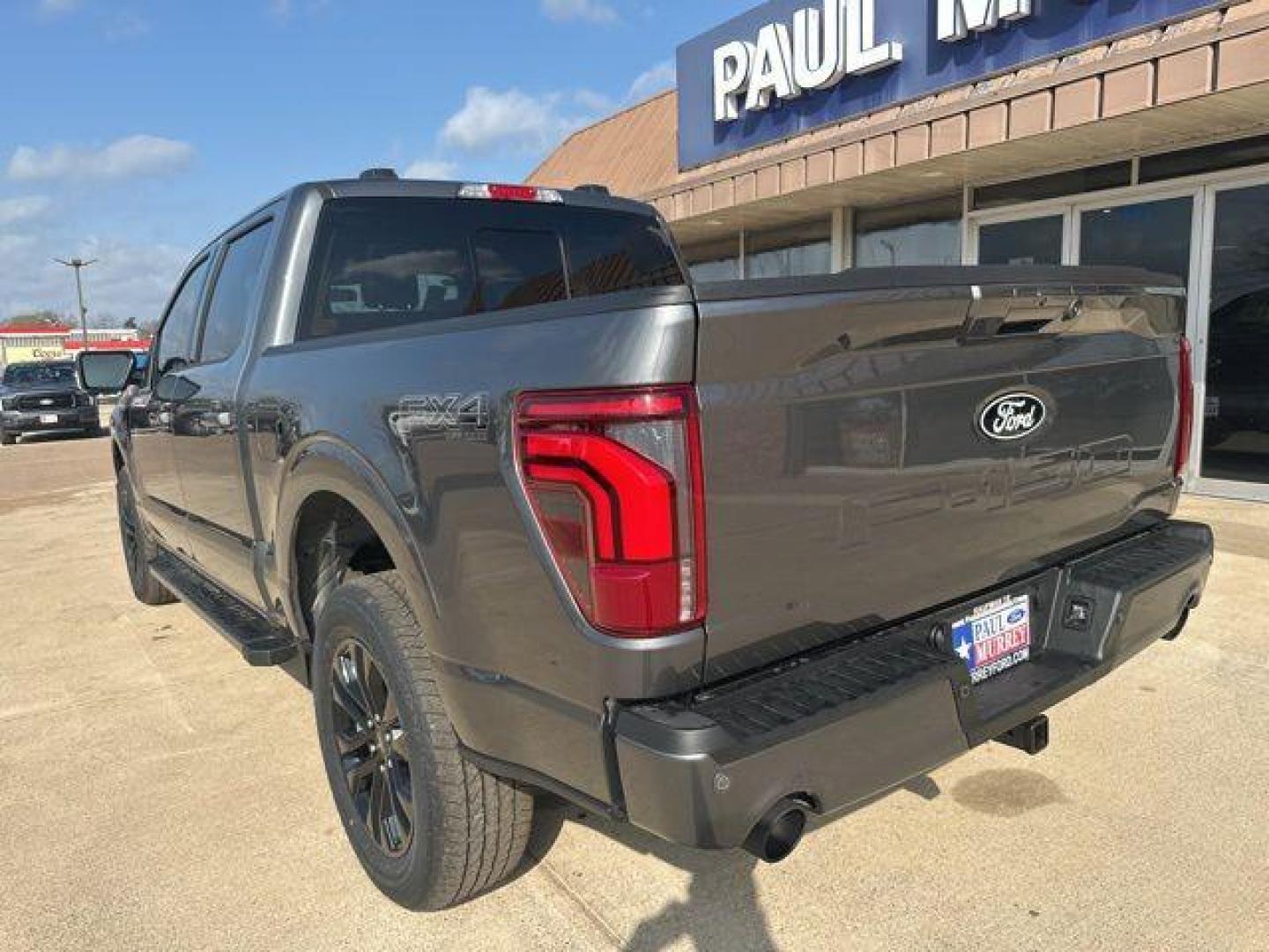 2025 Gray Metallic /Black Ford F-150 Lariat (1FTFW5L88SF) with an 3.5L V6 EcoBoost engine, Automatic transmission, located at 1105 E Mulberry, Kaufman, TX, 75142, (972) 962-2151, 32.589550, -96.300926 - $8,587 off MSRP!<br><br>4WD.<br>Carbonized Gray Metallic 2025 Ford F-150 4D SuperCrew Lariat 4WD 10-Speed Automatic 3.5L V6 EcoBoost 18/23 City/Highway MPG Price includes: $1000 - Employee Pricing Retail Bonus Cash. Exp. 07/06/2026 $2500 - Employee Pricing Retail Customer Cash. Exp. 07/06/2026 - Photo#2