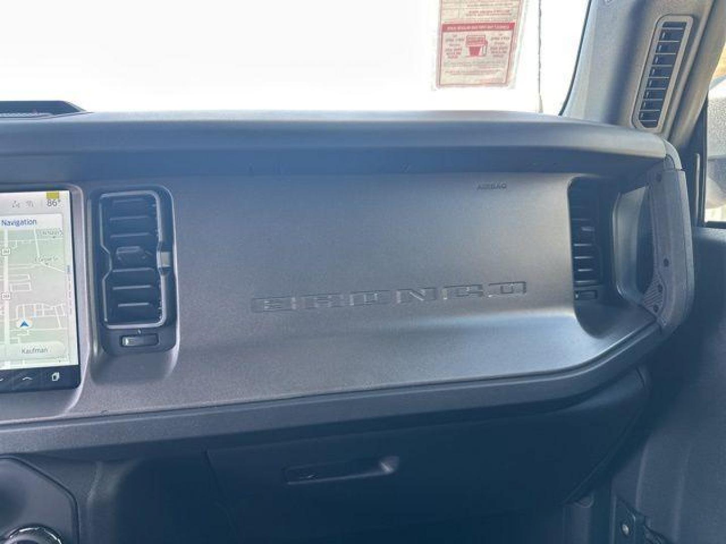 2025 Oxford White /Dark Gray W/Black Onyx Ford Bronco Big Bend (1FMDE7BH8SL) with an 2.3L EcoBoost I-4 engine, Automatic transmission, located at 1105 E Mulberry, Kaufman, TX, 75142, (972) 962-2151, 32.589550, -96.300926 - $2,755 off MSRP!<br><br><br>Oxford White 2025 Ford Bronco 4D Sport Utility Big Bend 4WD 10-Speed Automatic 2.3L EcoBoost I-4 18/22 City/Highway MPG Price includes: $1000 - Employee Pricing Retail Customer Cash. Exp. 07/06/2026 - Photo#12