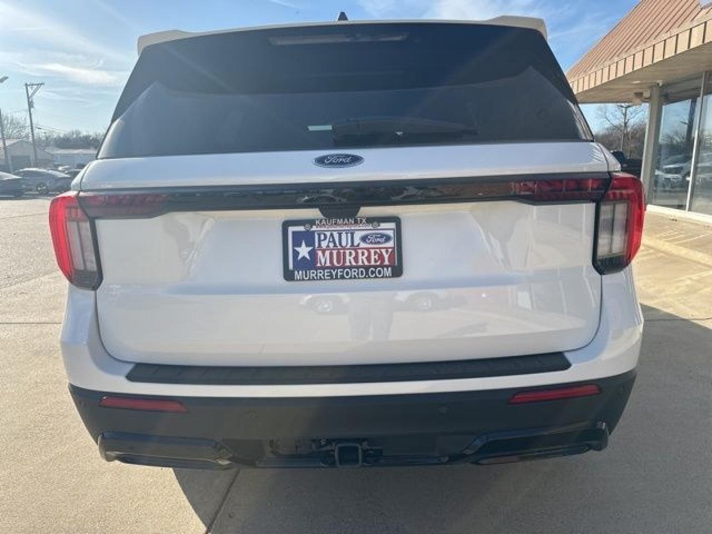 2026 White Metallic /Onyx Ford Explorer ST-Line (1FMUK7KHXTG) with an 2.3L EcoBoost I-4 engine, Automatic transmission, located at 1105 E Mulberry, Kaufman, TX, 75142, (972) 962-2151, 32.589550, -96.300926- Photo#3