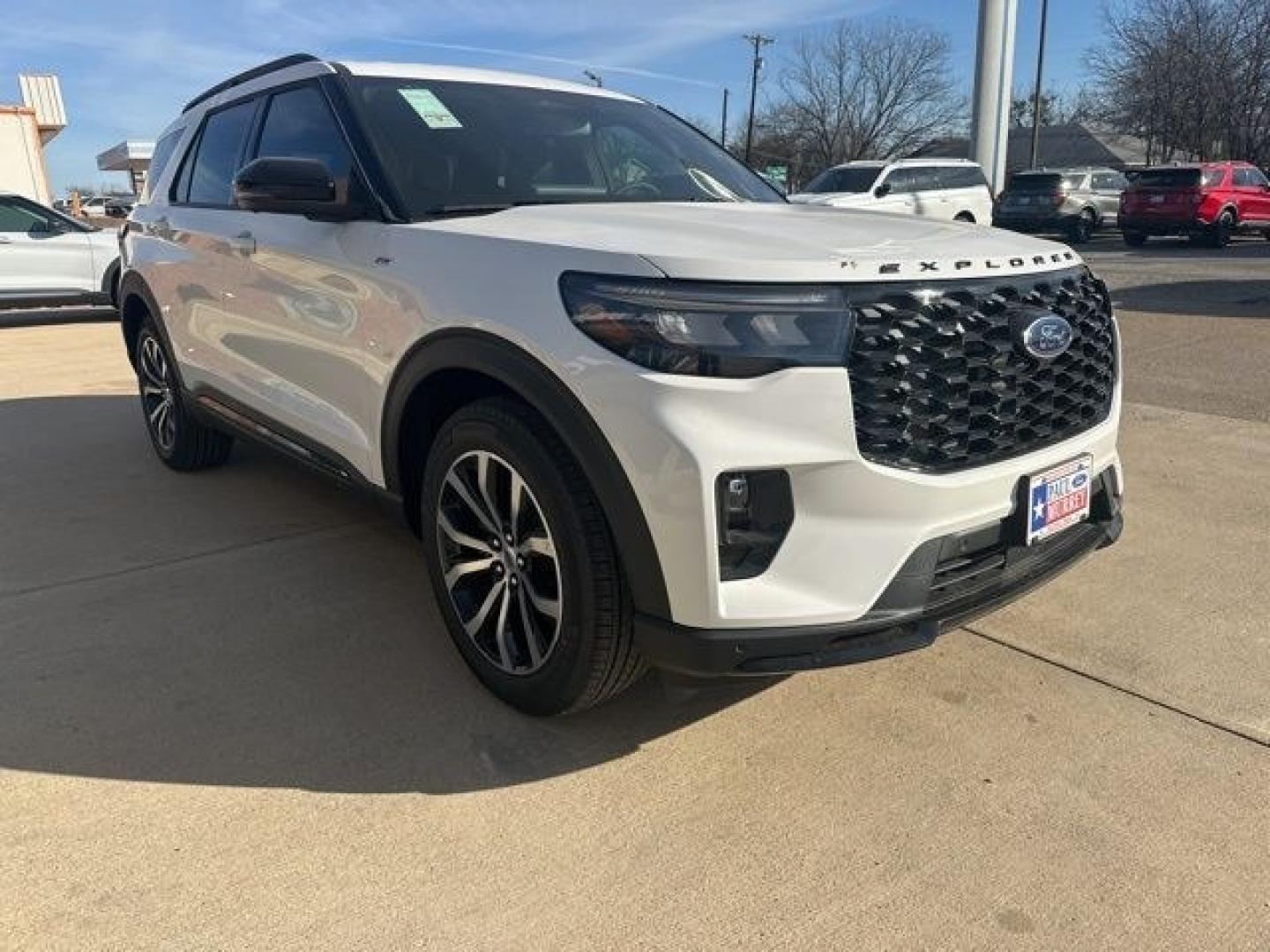 2026 White Metallic /Onyx Ford Explorer ST-Line (1FMUK7KHXTG) with an 2.3L EcoBoost I-4 engine, Automatic transmission, located at 1105 E Mulberry, Kaufman, TX, 75142, (972) 962-2151, 32.589550, -96.300926- Photo#5