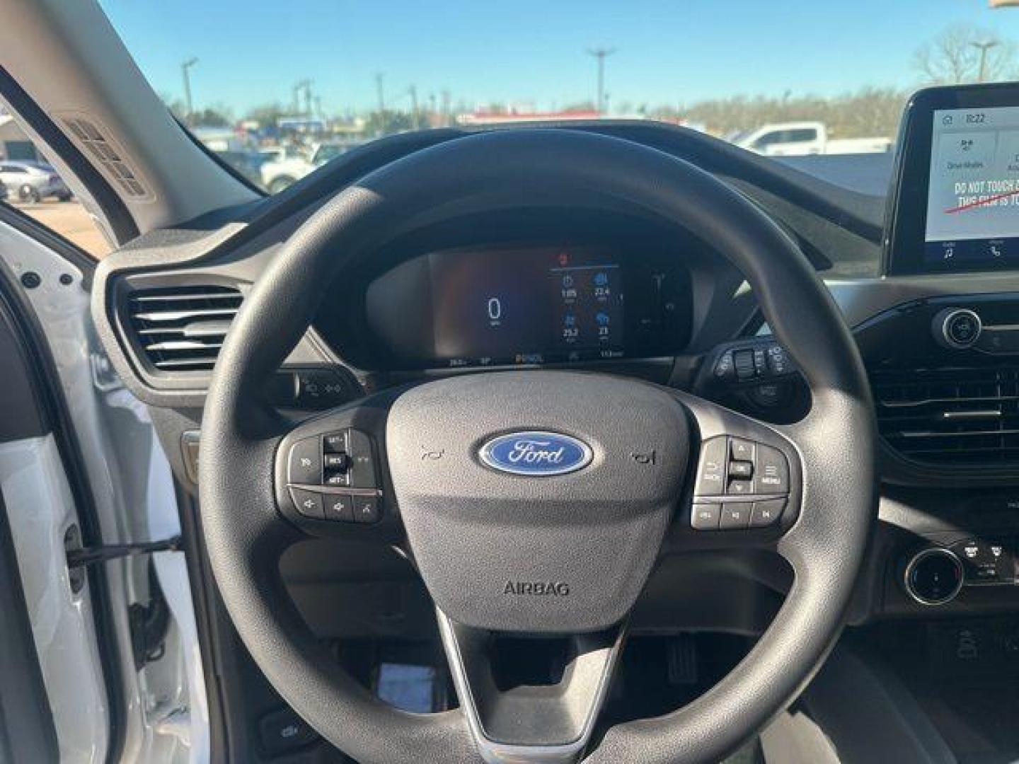 2026 Oxford White /Ebony Ford Escape Active (1FMCU0GN8TU) with an 1.5L EcoBoost engine, Automatic transmission, located at 1105 E Mulberry, Kaufman, TX, 75142, (972) 962-2151, 32.589550, -96.300926 - $2,000 off MSRP!<br><br><br>White / Oxford White 2026 Ford Escape 4D Sport Utility Active FWD 8-Speed Automatic 1.5L EcoBoost 27/34 City/Highway MPG<br><br>27/34 City/Highway MPG Price includes: $2000 - Employee Pricing Bonus Cash. Exp. 07/06/2026 - Photo#9