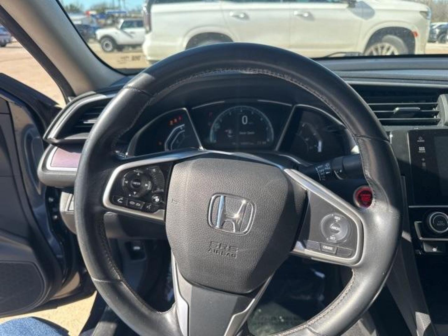 2018 Crystal Black Pearl /Black Honda Civic EX-L (JHMFC1F78JX) with an 1.5L I-4 DI DOHC Turbocharged engine, CVT transmission, located at 1105 E Mulberry, Kaufman, TX, 75142, (972) 962-2151, 32.589550, -96.300926 - Photo#8