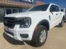 2025 Oxford White /Ebony Ford Ranger XL (1FTER4BH9SL) with an EcoBoost 2.3L I4 GTDi DOHC Turbocharged VCT engine, Automatic transmission, located at 1105 E Mulberry, Kaufman, TX, 75142, (972) 962-2151, 32.589550, -96.300926 - $3,475 off MSRP! Priced below KBB Fair Purchase Price!<br><br><br>White / Oxford White 2025 Ford Ranger 4D Crew Cab XL RWD 10-Speed Automatic EcoBoost 2.3L I4 GTDi DOHC Turbocharged VCT 21/25 City/Highway MPG Price includes: $1000 - Truck Month Bonus Customer Cash. Exp. 03/31/2026 $2000 - Bonus Cust - Photo#1
