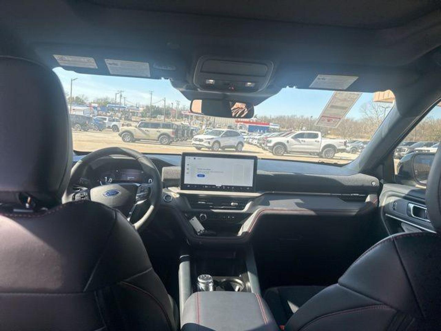 2026 White Metallic /Onyx Ford Explorer ST (1FMWK8GC2TG) with an 3.0L EcoBoost V6 engine, Automatic transmission, located at 1105 E Mulberry, Kaufman, TX, 75142, (972) 962-2151, 32.589550, -96.300926 - $3,500 off MSRP!<br><br>4WD.<br>White Metallic 2026 Ford Explorer 4D Sport Utility ST 4WD 10-Speed Automatic 3.0L EcoBoost V6 18/25 City/Highway MPG Price includes: $3500 - Retail Customer Cash. Exp. 03/31/2026 - Photo#16