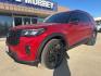 2026 Red Metallic /Onyx Ford Explorer ST-Line (1FMUK7KH0TG) with an 2.3L EcoBoost I-4 engine, Automatic transmission, located at 1105 E Mulberry, Kaufman, TX, 75142, (972) 962-2151, 32.589550, -96.300926 - $3,500 off MSRP!<br><br><br>Red Metallic 2026 Ford Explorer 4D Sport Utility ST-Line RWD 10-Speed Automatic 2.3L EcoBoost I-4 20/29 City/Highway MPG<br><br>20/29 City/Highway MPG Price includes: $3500 - Retail Customer Cash. Exp. 03/31/2026 - Photo#1