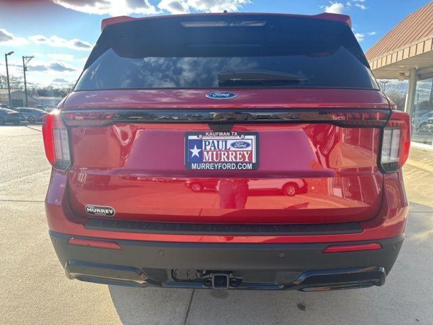 2026 Red Metallic /Onyx Ford Explorer ST-Line (1FMUK7KH0TG) with an 2.3L EcoBoost I-4 engine, Automatic transmission, located at 1105 E Mulberry, Kaufman, TX, 75142, (972) 962-2151, 32.589550, -96.300926 - $3,500 off MSRP!<br><br><br>Red Metallic 2026 Ford Explorer 4D Sport Utility ST-Line RWD 10-Speed Automatic 2.3L EcoBoost I-4 20/29 City/Highway MPG<br><br>20/29 City/Highway MPG Price includes: $3500 - Retail Customer Cash. Exp. 03/31/2026 - Photo#3
