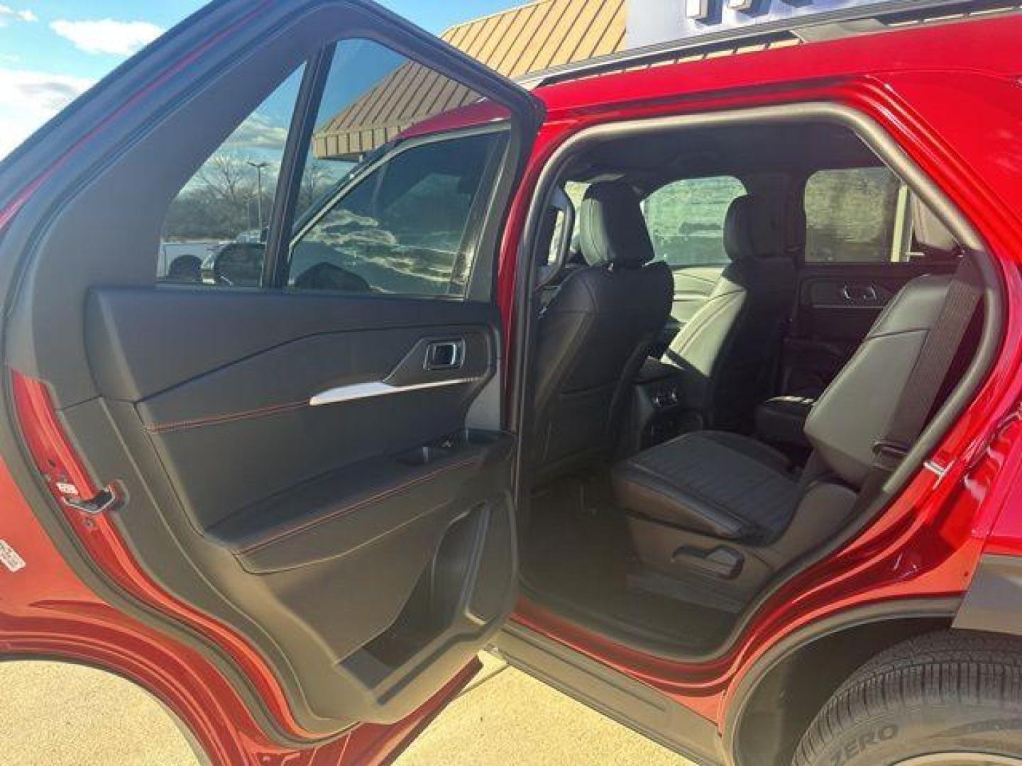 2026 Red Metallic /Onyx Ford Explorer ST-Line (1FMUK7KH0TG) with an 2.3L EcoBoost I-4 engine, Automatic transmission, located at 1105 E Mulberry, Kaufman, TX, 75142, (972) 962-2151, 32.589550, -96.300926 - $3,500 off MSRP!<br><br><br>Red Metallic 2026 Ford Explorer 4D Sport Utility ST-Line RWD 10-Speed Automatic 2.3L EcoBoost I-4 20/29 City/Highway MPG<br><br>20/29 City/Highway MPG Price includes: $3500 - Retail Customer Cash. Exp. 03/31/2026 - Photo#11