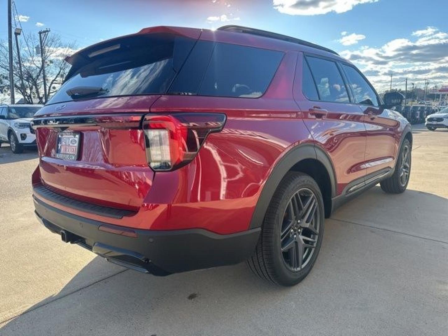 2026 Red Metallic /Onyx Ford Explorer ST-Line (1FMUK7KH0TG) with an 2.3L EcoBoost I-4 engine, Automatic transmission, located at 1105 E Mulberry, Kaufman, TX, 75142, (972) 962-2151, 32.589550, -96.300926- Photo#4