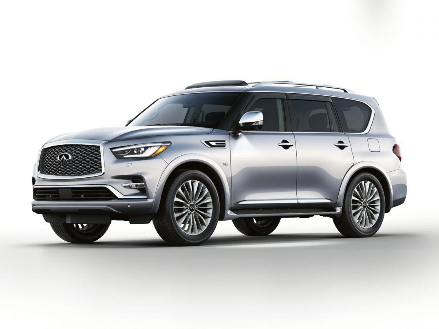 2020 Hermosa Blue /Graphite INFINITI QX80 LUXE (JN8AZ2NF8L9) with an 5.6L V8 engine, Automatic transmission, located at 1105 E Mulberry, Kaufman, TX, 75142, (972) 962-2151, 32.589550, -96.300926 - Hermosa Blue 2020 INFINITI QX80 4D Sport Utility LUXE RWD 7-Speed Automatic 5.6L V8<br><br><br>Recent Arrival! Odometer is 1298 miles below market average!<br><br><br>Please call Paul Murrey Ford Inc. In Kaufman Texas A Family Dealership Since 1952 Serving the Dallas Fort Worth and East Texas areas - Photo#0