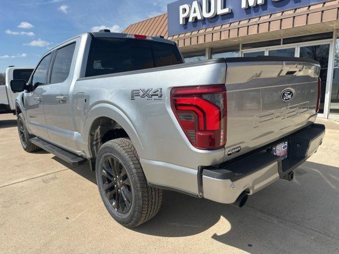 2026 Silver Metallic /Black Ford F-150 Lariat (1FTFW5L82TK) with an 3.5L V6 EcoBoost engine, Automatic transmission, located at 1105 E Mulberry, Kaufman, TX, 75142, (972) 962-2151, 32.589550, -96.300926 - 4WD.<br>Silver Metallic 2026 Ford F-150 4D SuperCrew Lariat 4WD 10-Speed Automatic 3.5L V6 EcoBoost 18/23 City/Highway MPG - Photo#2