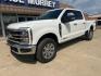2026 White Metallic /Java Ford F-250SD King Ranch (1FT8W2BM8TE) with an 6.7L High Output Power Stroke V8 Diesel engine, Automatic transmission, located at 1105 E Mulberry, Kaufman, TX, 75142, (972) 962-2151, 32.589550, -96.300926 - $5,358 off MSRP!<br><br>4WD.<br>Star White Metallic Tri-Coat 2026 Ford F-250SD 4D Crew Cab King Ranch 4WD 10-Speed Automatic 6.7L High Output Power Stroke V8 Diesel - Photo#1