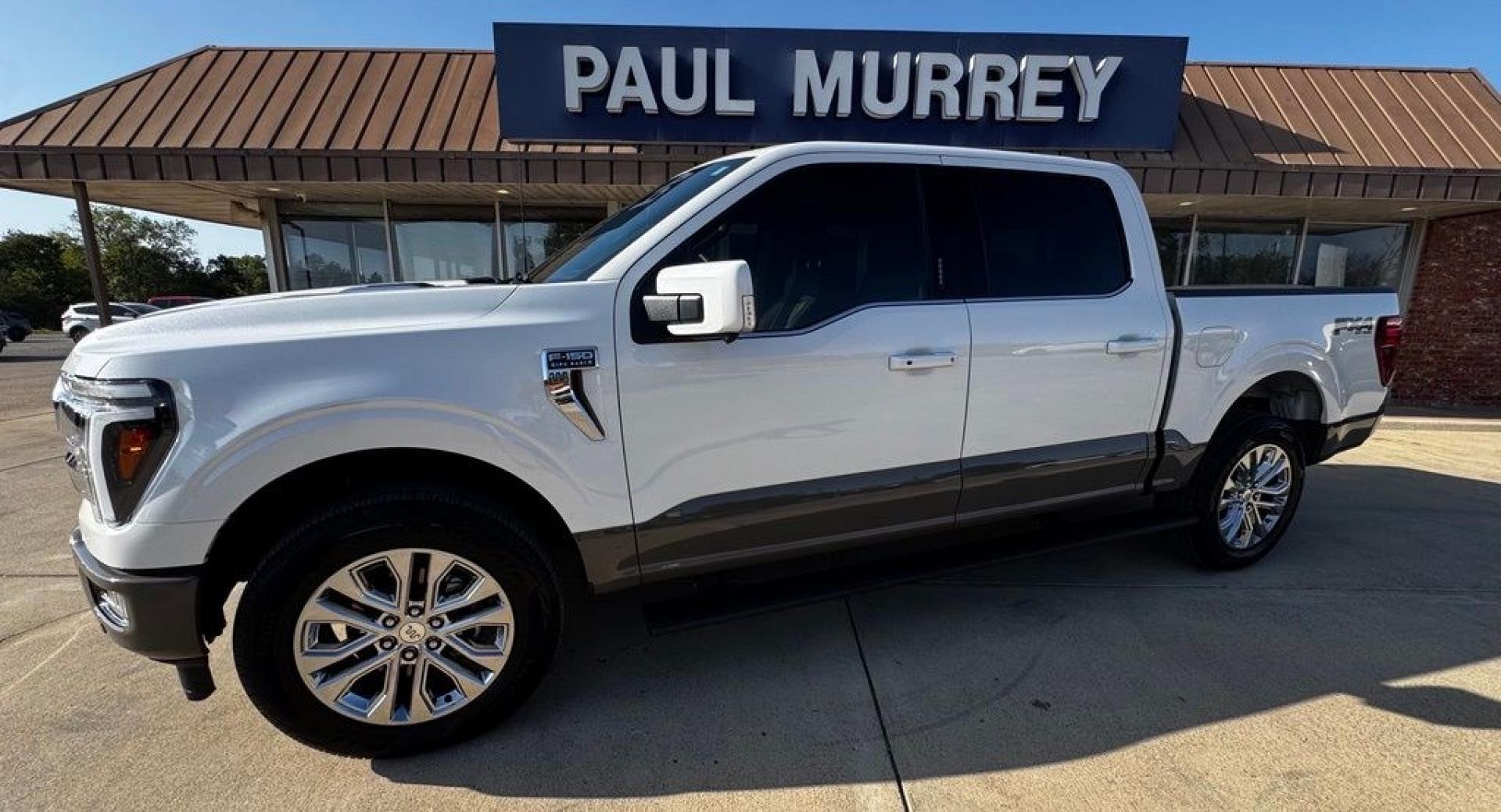 2026 Brown /Java Ford F-150 King Ranch (1FTFW6L82TF) with an 3.5L V6 EcoBoost engine, Automatic transmission, located at 1105 E Mulberry, Kaufman, TX, 75142, (972) 962-2151, 32.589550, -96.300926 - 4WD.<br>Star White Metallic Tri-Coat 2026 Ford F-150 4D SuperCrew King Ranch 4WD 10-Speed Automatic 3.5L V6 EcoBoost 18/23 City/Highway MPG- Photo#0