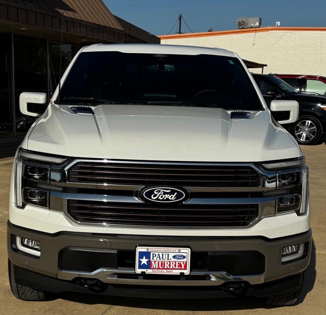 2026 Brown /Java Ford F-150 King Ranch (1FTFW6L82TF) with an 3.5L V6 EcoBoost engine, Automatic transmission, located at 1105 E Mulberry, Kaufman, TX, 75142, (972) 962-2151, 32.589550, -96.300926 - 4WD.<br>Star White Metallic Tri-Coat 2026 Ford F-150 4D SuperCrew King Ranch 4WD 10-Speed Automatic 3.5L V6 EcoBoost 18/23 City/Highway MPG- Photo#4
