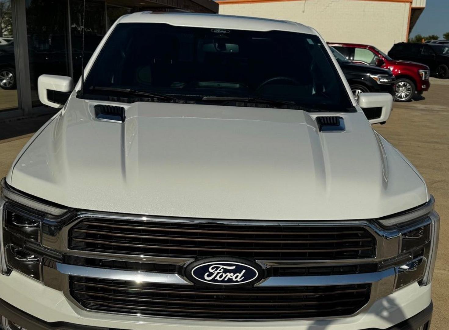 2026 Brown /Java Ford F-150 King Ranch (1FTFW6L82TF) with an 3.5L V6 EcoBoost engine, Automatic transmission, located at 1105 E Mulberry, Kaufman, TX, 75142, (972) 962-2151, 32.589550, -96.300926 - 4WD.<br>Star White Metallic Tri-Coat 2026 Ford F-150 4D SuperCrew King Ranch 4WD 10-Speed Automatic 3.5L V6 EcoBoost 18/23 City/Highway MPG- Photo#14