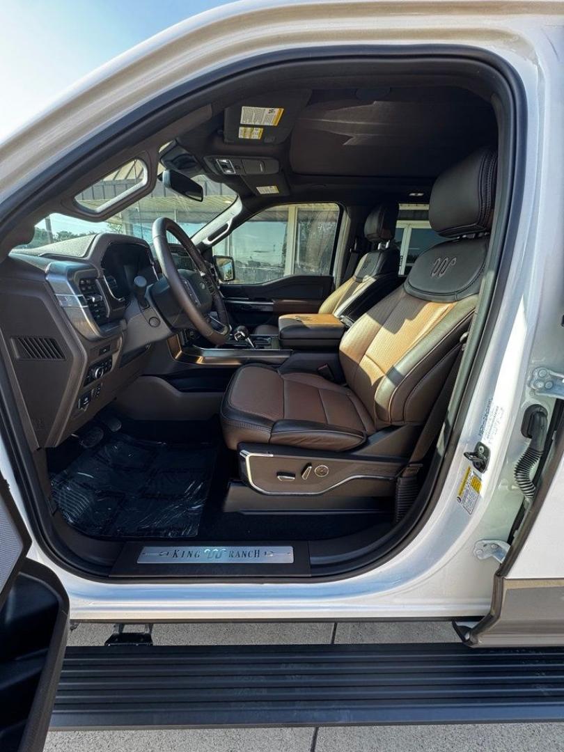 2026 Brown /Java Ford F-150 King Ranch (1FTFW6L82TF) with an 3.5L V6 EcoBoost engine, Automatic transmission, located at 1105 E Mulberry, Kaufman, TX, 75142, (972) 962-2151, 32.589550, -96.300926 - 4WD.<br>Star White Metallic Tri-Coat 2026 Ford F-150 4D SuperCrew King Ranch 4WD 10-Speed Automatic 3.5L V6 EcoBoost 18/23 City/Highway MPG- Photo#16
