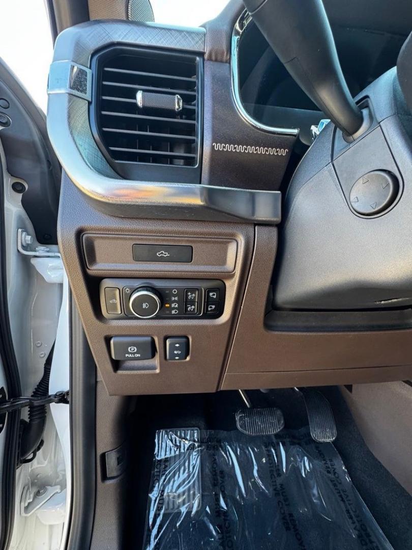 2026 Brown /Java Ford F-150 King Ranch (1FTFW6L82TF) with an 3.5L V6 EcoBoost engine, Automatic transmission, located at 1105 E Mulberry, Kaufman, TX, 75142, (972) 962-2151, 32.589550, -96.300926 - 4WD.<br>Star White Metallic Tri-Coat 2026 Ford F-150 4D SuperCrew King Ranch 4WD 10-Speed Automatic 3.5L V6 EcoBoost 18/23 City/Highway MPG- Photo#17