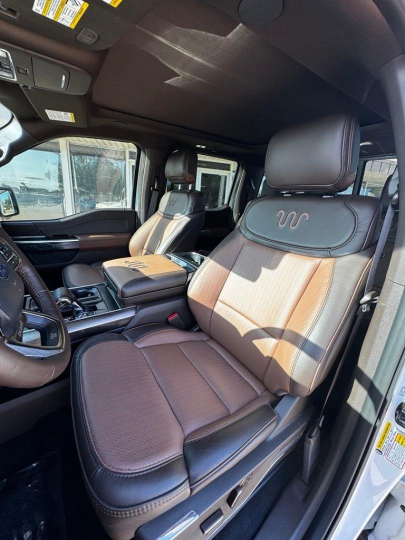 2026 Brown /Java Ford F-150 King Ranch (1FTFW6L82TF) with an 3.5L V6 EcoBoost engine, Automatic transmission, located at 1105 E Mulberry, Kaufman, TX, 75142, (972) 962-2151, 32.589550, -96.300926 - 4WD.<br>Star White Metallic Tri-Coat 2026 Ford F-150 4D SuperCrew King Ranch 4WD 10-Speed Automatic 3.5L V6 EcoBoost 18/23 City/Highway MPG- Photo#18