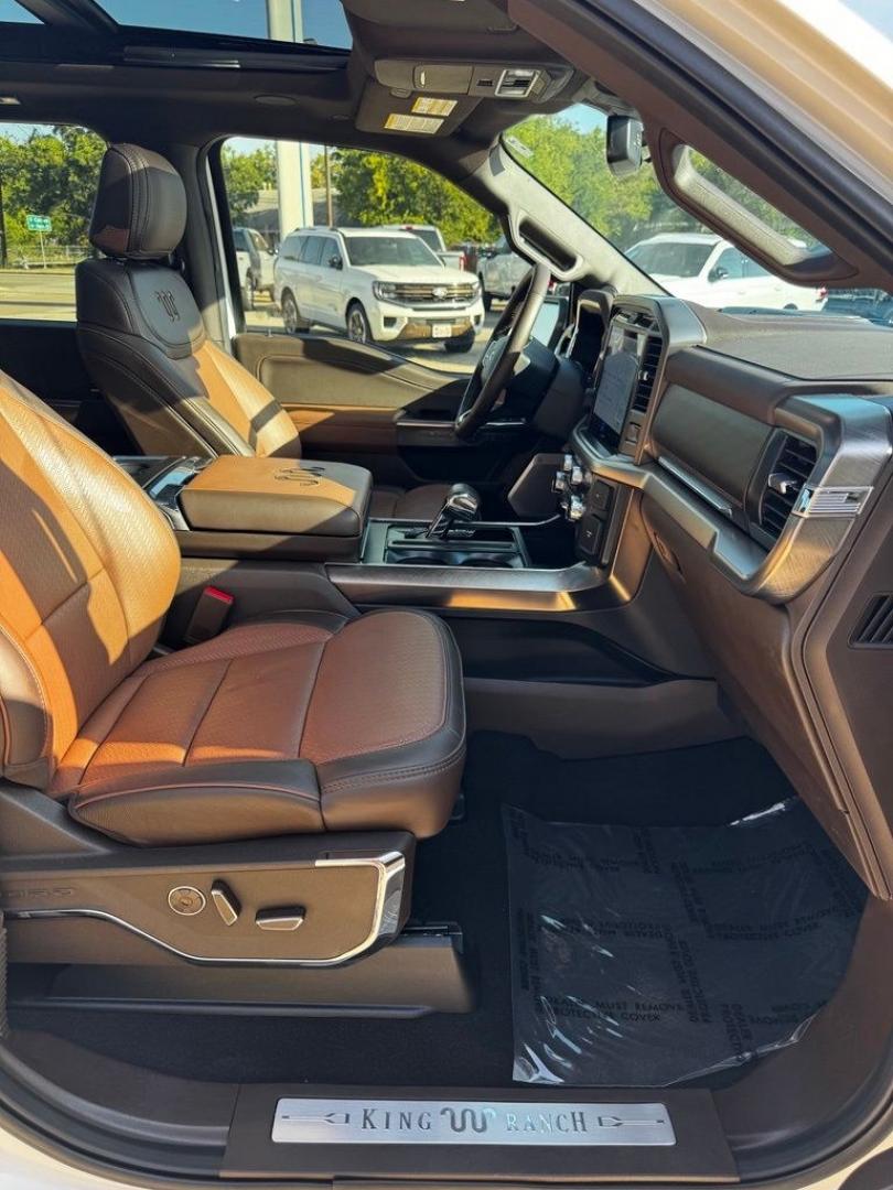 2026 Brown /Java Ford F-150 King Ranch (1FTFW6L82TF) with an 3.5L V6 EcoBoost engine, Automatic transmission, located at 1105 E Mulberry, Kaufman, TX, 75142, (972) 962-2151, 32.589550, -96.300926 - 4WD.<br>Star White Metallic Tri-Coat 2026 Ford F-150 4D SuperCrew King Ranch 4WD 10-Speed Automatic 3.5L V6 EcoBoost 18/23 City/Highway MPG- Photo#36