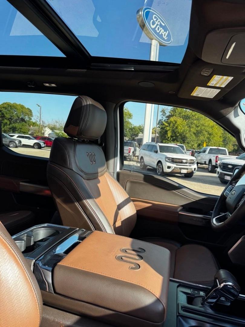 2026 Brown /Java Ford F-150 King Ranch (1FTFW6L82TF) with an 3.5L V6 EcoBoost engine, Automatic transmission, located at 1105 E Mulberry, Kaufman, TX, 75142, (972) 962-2151, 32.589550, -96.300926 - 4WD.<br>Star White Metallic Tri-Coat 2026 Ford F-150 4D SuperCrew King Ranch 4WD 10-Speed Automatic 3.5L V6 EcoBoost 18/23 City/Highway MPG- Photo#38