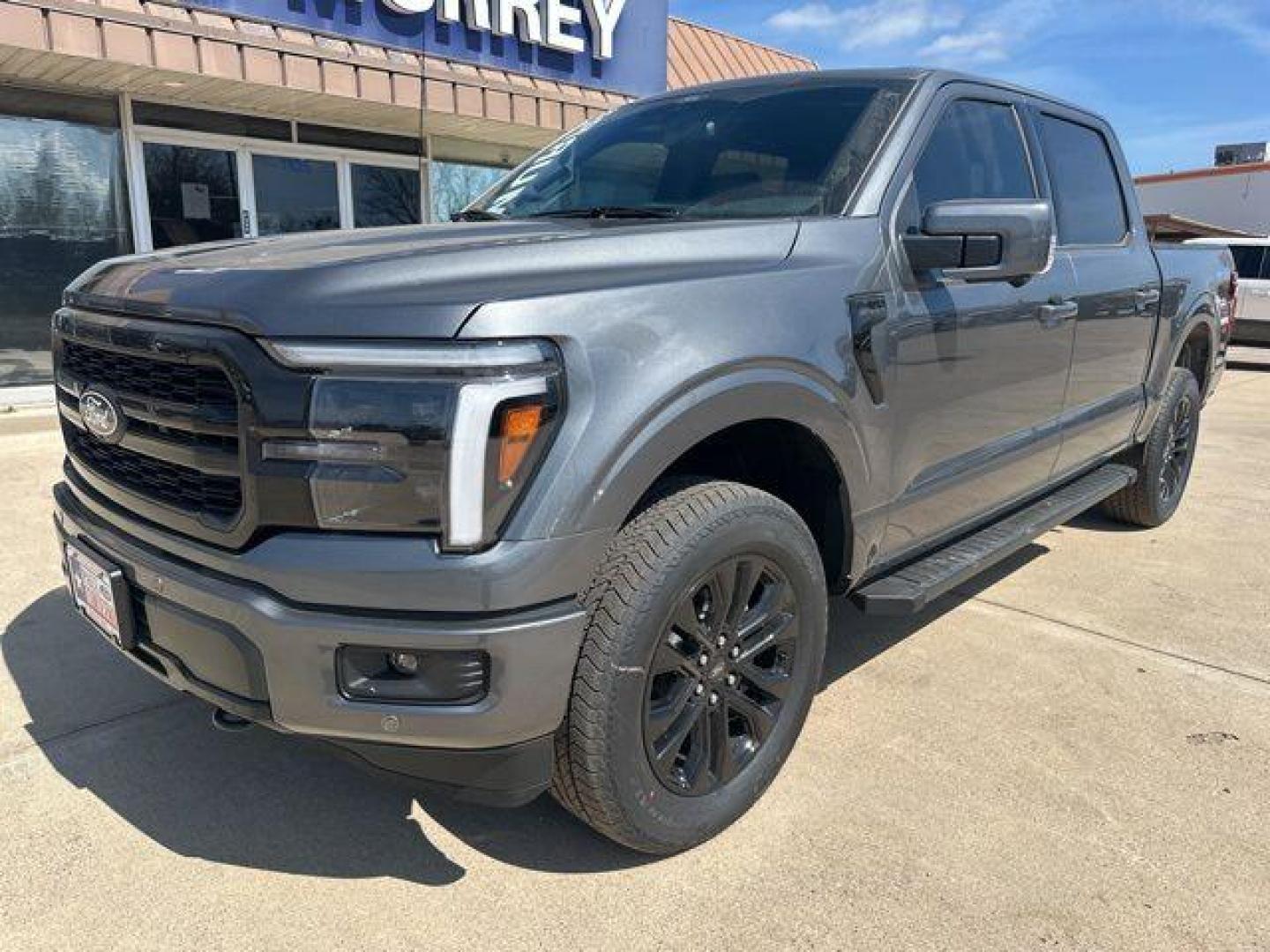 2026 Carbonized Gray Metallic /Black Ford F-150 Lariat (1FTFW5L58TF) with an 5.0L V8 engine, Automatic transmission, located at 1105 E Mulberry, Kaufman, TX, 75142, (972) 962-2151, 32.589550, -96.300926 - $3,000 off MSRP!<br><br>4WD.<br>Carbonized Gray Metallic 2026 Ford F-150 4D SuperCrew Lariat 4WD 10-Speed Automatic 5.0L V8 17/22 City/Highway MPG Price includes: $3000 - Retail Customer Cash. Exp. 04/30/2026 - Photo#1