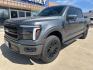 2026 Gray Metallic /Black Ford F-150 Lariat (1FTFW5L58TF) with an 5.0L V8 engine, Automatic transmission, located at 1105 E Mulberry, Kaufman, TX, 75142, (972) 962-2151, 32.589550, -96.300926 - $1,000 off MSRP!<br><br>4WD.<br>Carbonized Gray Metallic 2026 Ford F-150 4D SuperCrew Lariat 4WD 10-Speed Automatic 5.0L V8 17/22 City/Highway MPG Price includes: $1000 - Employee Pricing Retail Customer Cash. Exp. 07/06/2026 - Photo#1
