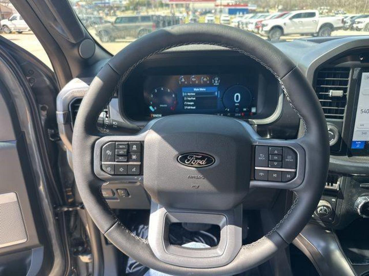 2026 Gray Metallic /Black Ford F-150 Lariat (1FTFW5L58TF) with an 5.0L V8 engine, Automatic transmission, located at 1105 E Mulberry, Kaufman, TX, 75142, (972) 962-2151, 32.589550, -96.300926 - $1,000 off MSRP!<br><br>4WD.<br>Carbonized Gray Metallic 2026 Ford F-150 4D SuperCrew Lariat 4WD 10-Speed Automatic 5.0L V8 17/22 City/Highway MPG Price includes: $1000 - Employee Pricing Retail Customer Cash. Exp. 07/06/2026 - Photo#8
