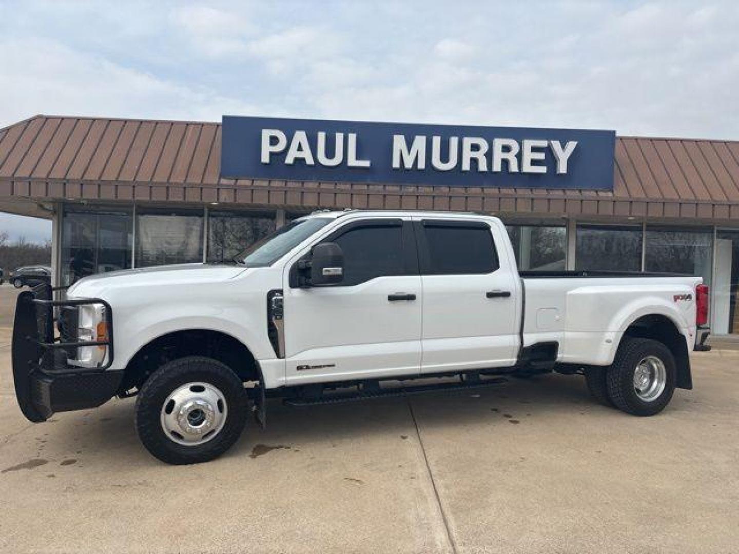 2023 Oxford White /Medium Dark Slate Ford F-350SD XL (1FT8W3DT6PE) with an Power Stroke 6.7L V8 DI 32V OHV Turbodiesel engine, Automatic transmission, located at 1105 E Mulberry, Kaufman, TX, 75142, (972) 962-2151, 32.589550, -96.300926 - Photo#0