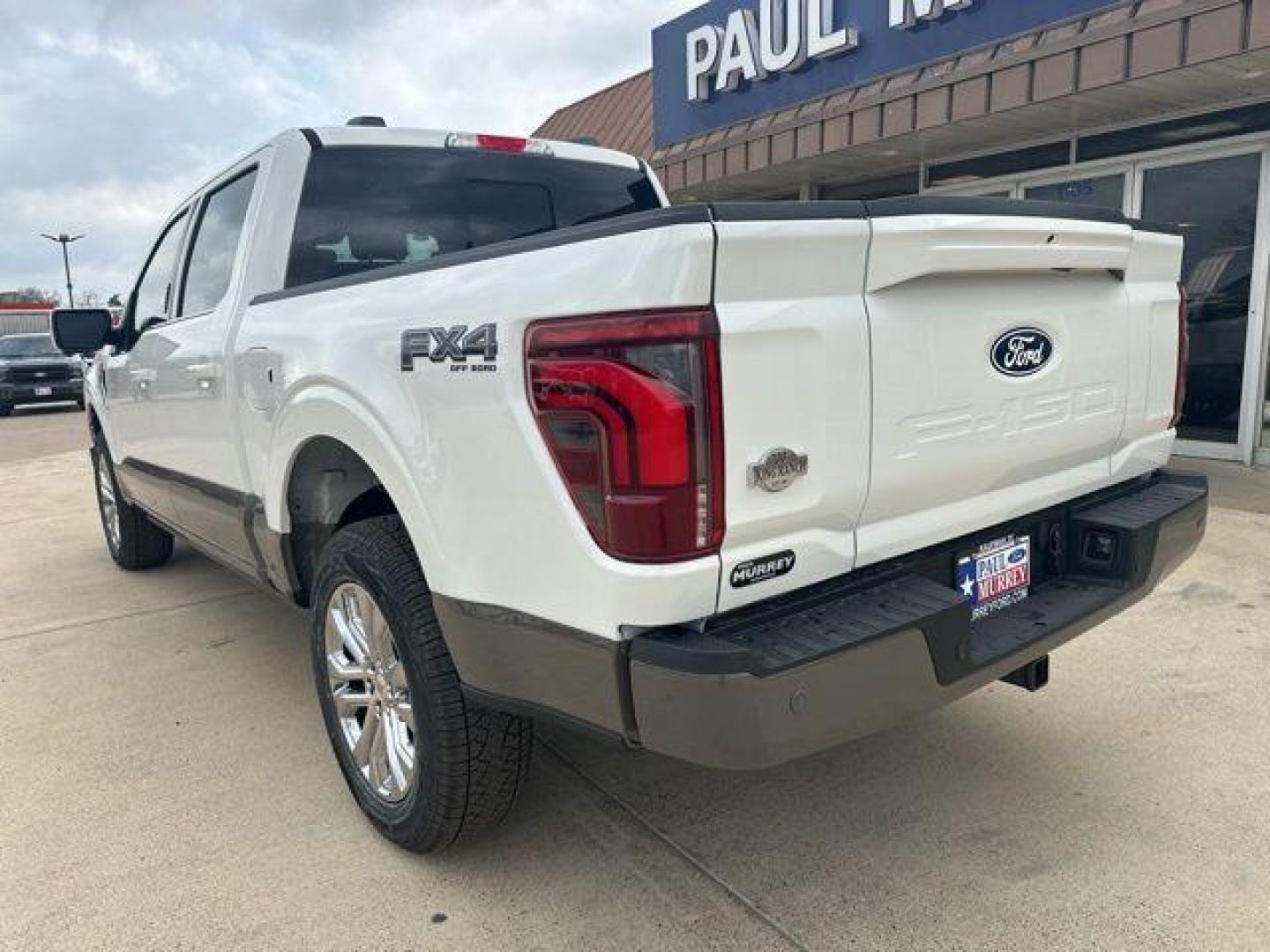 2026 White /Gray Ford F-150 King Ranch (1FTFW6L83TF) with an 3.5L V6 EcoBoost engine, Automatic transmission, located at 1105 E Mulberry, Kaufman, TX, 75142, (972) 962-2151, 32.589550, -96.300926 - 4WD.<br>White 2026 Ford F-150 4D SuperCrew King Ranch 4WD 10-Speed Automatic 3.5L V6 EcoBoost 18/23 City/Highway MPG - Photo#2