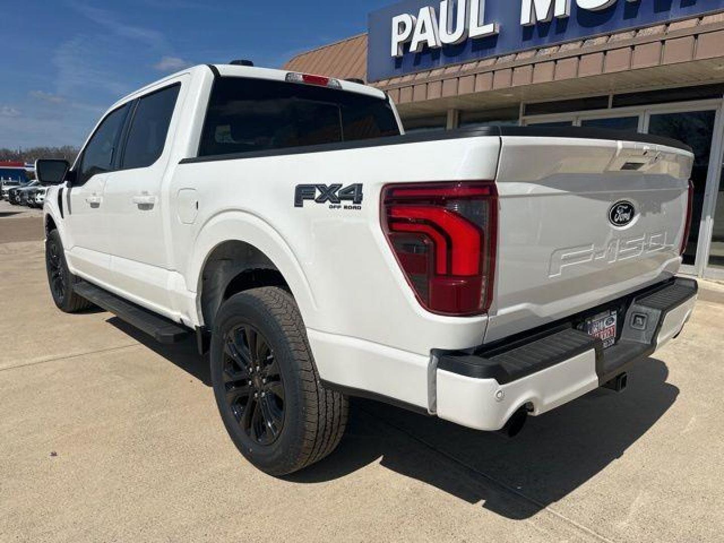 2026 Star White Metallic Tri-Coat /Black Ford F-150 Lariat (1FTFW5L53TF) with an 5.0L V8 engine, Automatic transmission, located at 1105 E Mulberry, Kaufman, TX, 75142, (972) 962-2151, 32.589550, -96.300926 - $3,000 off MSRP!<br><br>4WD.<br>Star White Metallic Tri-Coat 2026 Ford F-150 4D SuperCrew Lariat 4WD 10-Speed Automatic 5.0L V8 17/22 City/Highway MPG Price includes: $3000 - Retail Customer Cash. Exp. 04/30/2026 - Photo#2