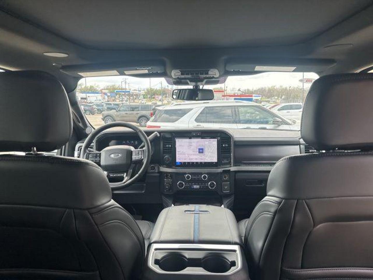 2026 Star White Metallic Tri-Coat /Black Onyx Ford F-250SD Platinum (1FT8W2BMXTE) with an 6.7L High Output Power Stroke V8 Diesel engine, Automatic transmission, located at 1105 E Mulberry, Kaufman, TX, 75142, (972) 962-2151, 32.589550, -96.300926 - Recent Arrival!<br><br>4WD.<br>Star White Metallic Tri-Coat 2026 Ford F-250SD 4D Crew Cab Platinum 4WD 10-Speed Automatic 6.7L High Output Power Stroke V8 Diesel - Photo#15