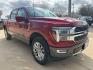 2026 Ruby Red Metallic Tinted Clearcoat /Kr Bucket Seats Ford F-150 King Ranch (1FTFW6L85TF) with an 3.5L V6 EcoBoost engine, Automatic transmission, located at 1105 E Mulberry, Kaufman, TX, 75142, (972) 962-2151, 32.589550, -96.300926 - 4WD.<br>Ruby Red Metallic Tinted Clearcoat 2026 Ford F-150 4D SuperCrew King Ranch 4WD 10-Speed Automatic 3.5L V6 EcoBoost 18/23 City/Highway MPG Price includes: $500 - Retail Customer Cash. Exp. 04/30/2026 - Photo#4