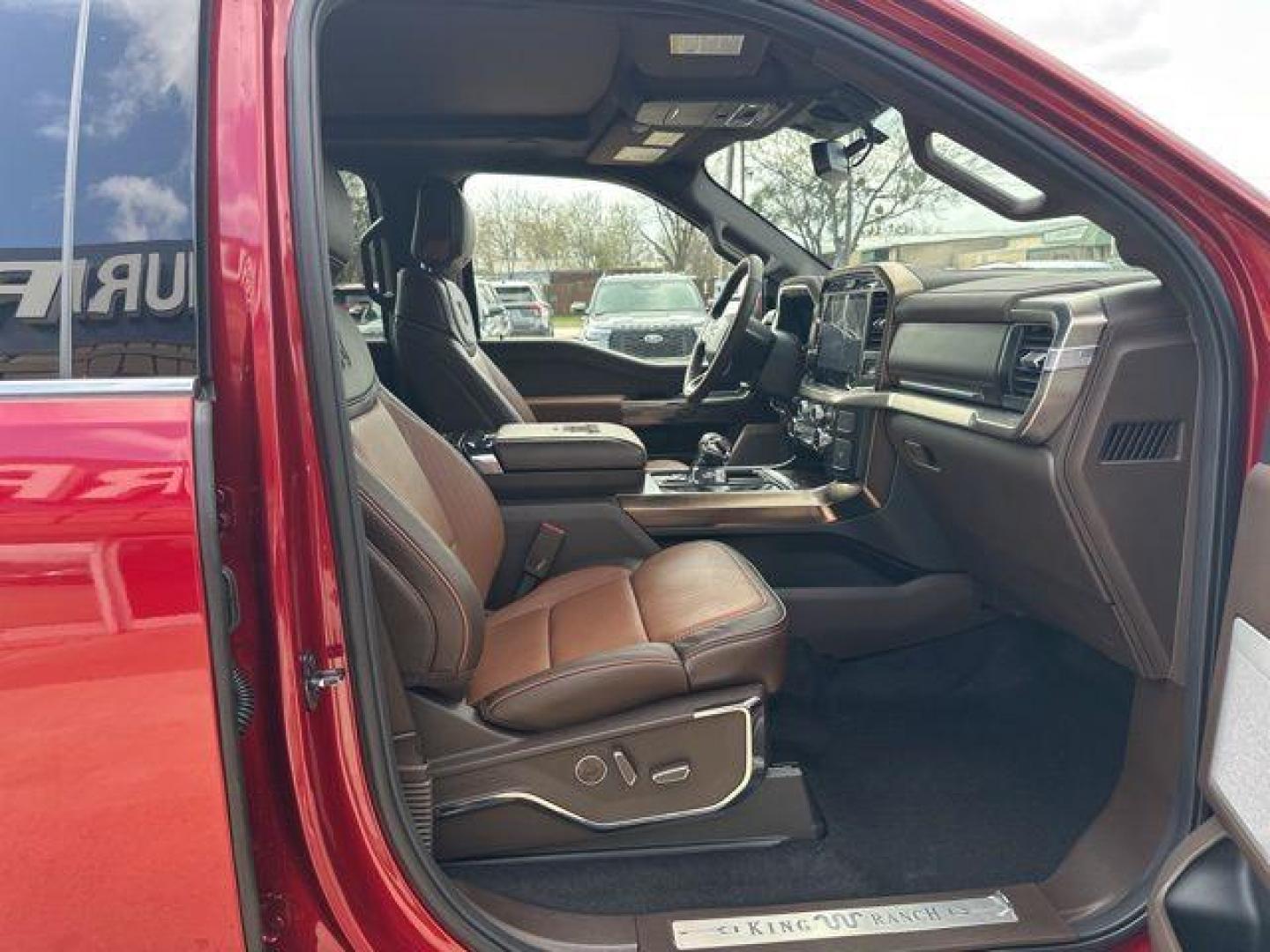2026 Ruby Red Metallic Tinted Clearcoat /Kr Bucket Seats Ford F-150 King Ranch (1FTFW6L85TF) with an 3.5L V6 EcoBoost engine, Automatic transmission, located at 1105 E Mulberry, Kaufman, TX, 75142, (972) 962-2151, 32.589550, -96.300926 - 4WD.<br>Ruby Red Metallic Tinted Clearcoat 2026 Ford F-150 4D SuperCrew King Ranch 4WD 10-Speed Automatic 3.5L V6 EcoBoost 18/23 City/Highway MPG Price includes: $500 - Retail Customer Cash. Exp. 04/30/2026 - Photo#16