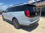 2026 Glacier Gray Metallic Tri-Coat /Black Ford Expedition Max Platinum (1FMJK1M85TE) with an EcoBoost 3.5L V6 GTDi DOHC 24V Twin Turbocharged engine, Automatic transmission, located at 1105 E Mulberry, Kaufman, TX, 75142, (972) 962-2151, 32.589550, -96.300926 - Photo#2