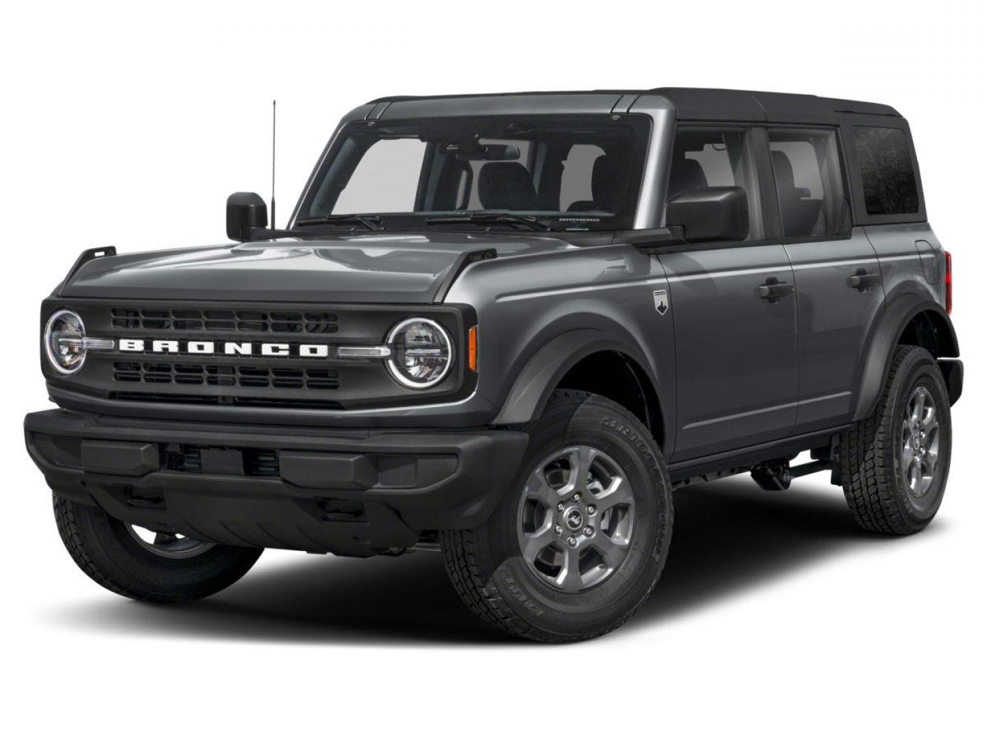 2026 Carbonized Gray Metallic /Black Onyx Interior Ford Bronco Big Bend (1FMDE7BH1TL) with an 2.3L EcoBoost I-4 engine, Automatic transmission, located at 1105 E Mulberry, Kaufman, TX, 75142, (972) 962-2151, 32.589550, -96.300926 - Recent Arrival! $750 off MSRP!<br><br><br>Carbonized Gray Metallic 2026 Ford Bronco 4D Sport Utility Big Bend 4WD 10-Speed Automatic 2.3L EcoBoost I-4 18/22 City/Highway MPG Price includes: $750 - Retail Customer Cash. Exp. 03/31/2026 - Photo#0