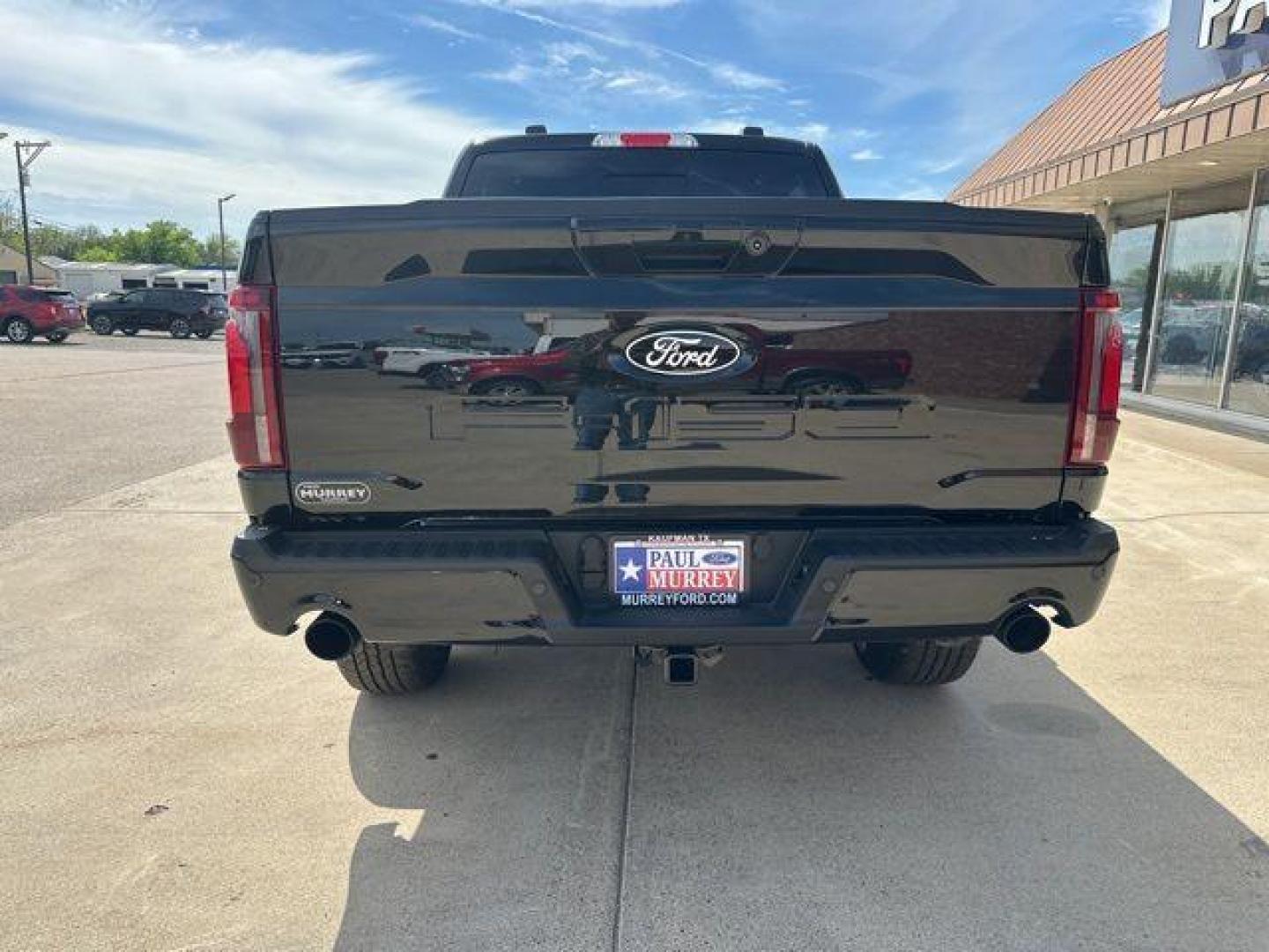 2026 Agate Black Metallic /Black Ford F-150 Lariat (1FTFW5L52TF) with an 5.0L V8 engine, Automatic transmission, located at 1105 E Mulberry, Kaufman, TX, 75142, (972) 962-2151, 32.589550, -96.300926 - 4WD.<br>Agate Black Metallic 2026 Ford F-150 4D SuperCrew Lariat 4WD 10-Speed Automatic 5.0L V8 17/22 City/Highway MPG - Photo#3