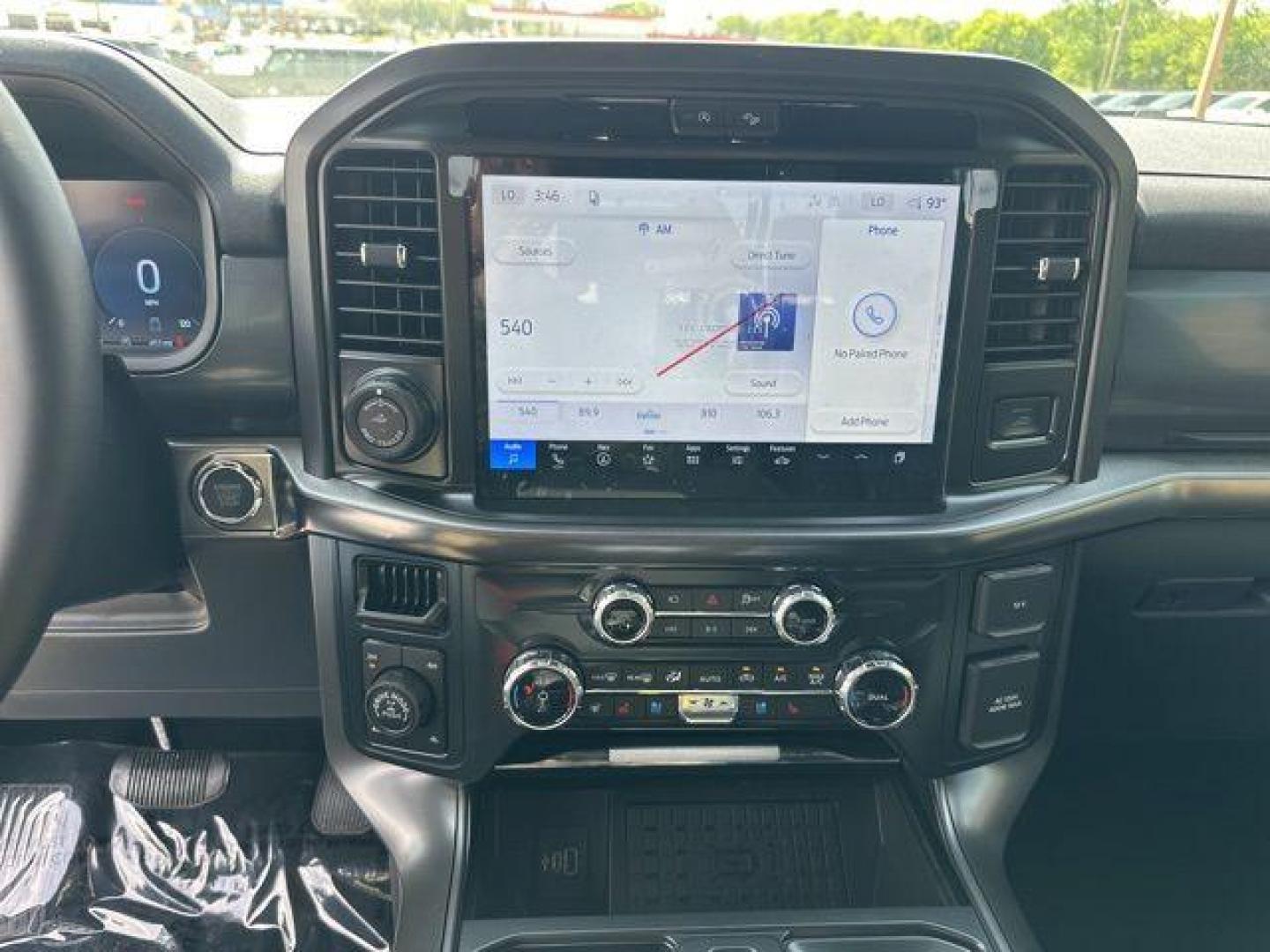 2026 Agate Black Metallic /Black Ford F-150 Lariat (1FTFW5L52TF) with an 5.0L V8 engine, Automatic transmission, located at 1105 E Mulberry, Kaufman, TX, 75142, (972) 962-2151, 32.589550, -96.300926 - 4WD.<br>Agate Black Metallic 2026 Ford F-150 4D SuperCrew Lariat 4WD 10-Speed Automatic 5.0L V8 17/22 City/Highway MPG - Photo#9