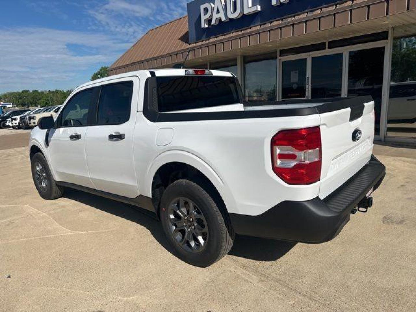 2026 Oxford White /Gray Ford Maverick XLT (3FTTW8H38TR) with an 2.5L I-4 Hybrid engine, CVT transmission, located at 1105 E Mulberry, Kaufman, TX, 75142, (972) 962-2151, 32.589550, -96.300926 - Photo#2