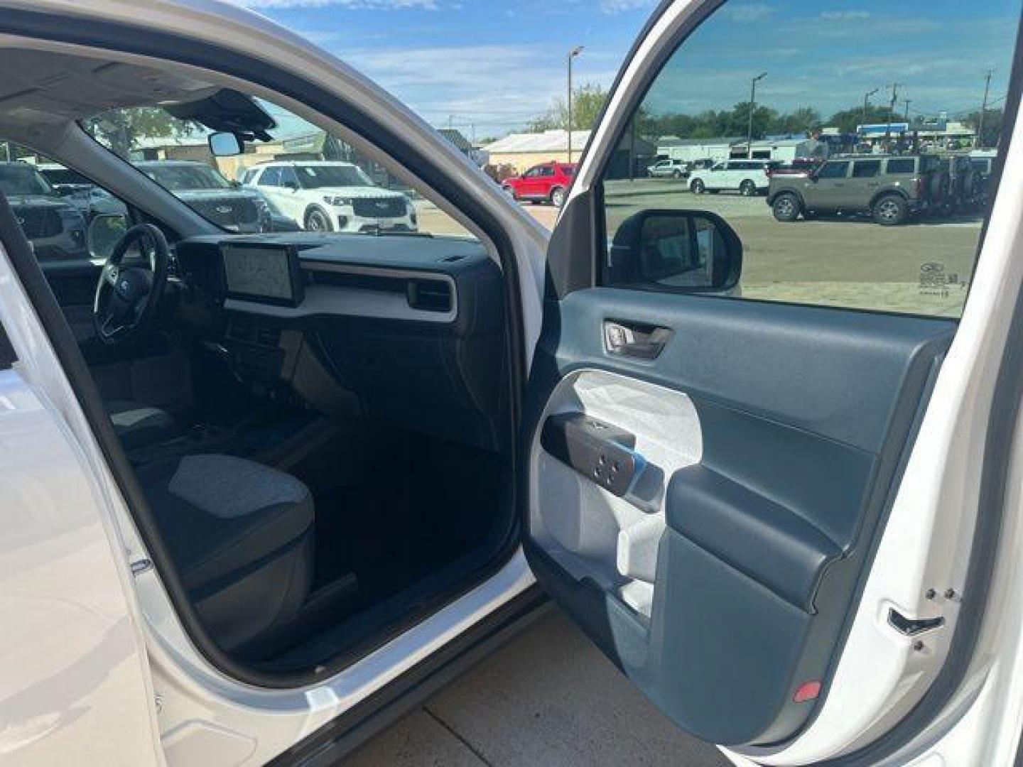 2026 Oxford White /Gray Ford Maverick XLT (3FTTW8H38TR) with an 2.5L I-4 Hybrid engine, CVT transmission, located at 1105 E Mulberry, Kaufman, TX, 75142, (972) 962-2151, 32.589550, -96.300926 - Photo#14