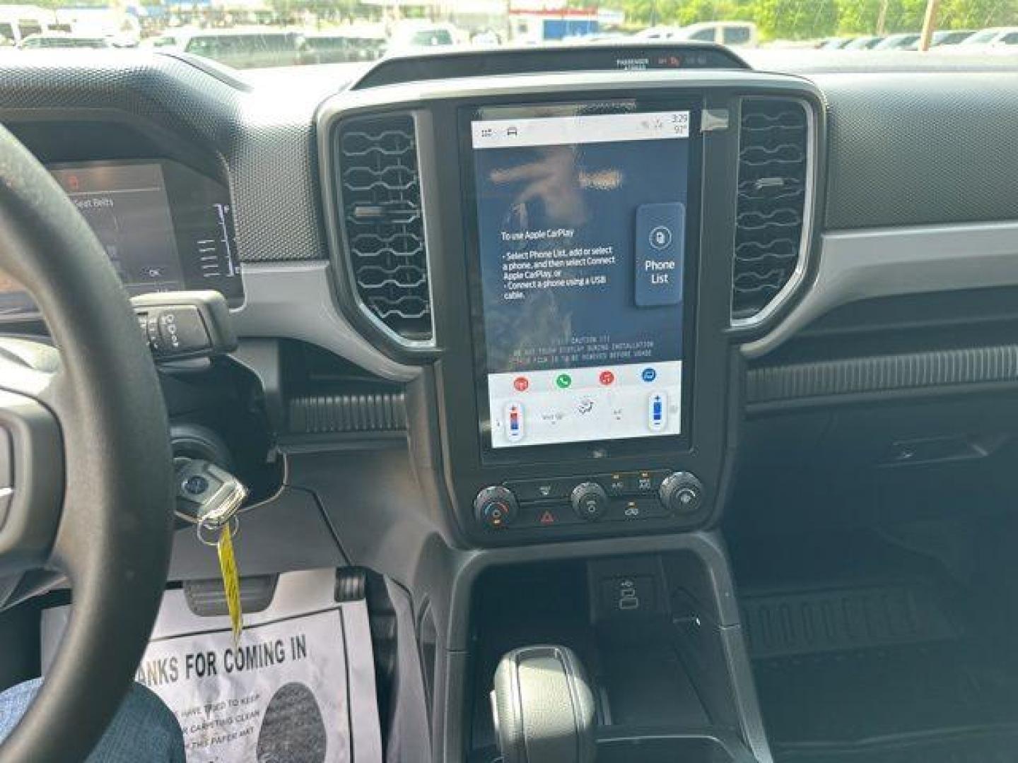 2026 Gray /Ebony Ford Ranger XL (1FTER4BH7TL) with an EcoBoost 2.3L I4 GTDi DOHC Turbocharged VCT engine, Automatic transmission, located at 1105 E Mulberry, Kaufman, TX, 75142, (972) 962-2151, 32.589550, -96.300926 - Gray 2026 Ford Ranger 4D Crew Cab XL RWD 10-Speed Automatic EcoBoost 2.3L I4 GTDi DOHC Turbocharged VCT 21/25 City/Highway MPG - Photo#8