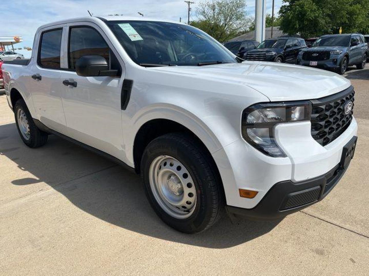 2026 Oxford White /Ebony Ford Maverick XL (3FTTW8A30TR) with an 2.5L I-4 Hybrid engine, CVT transmission, located at 1105 E Mulberry, Kaufman, TX, 75142, (972) 962-2151, 32.589550, -96.300926 - Photo#4