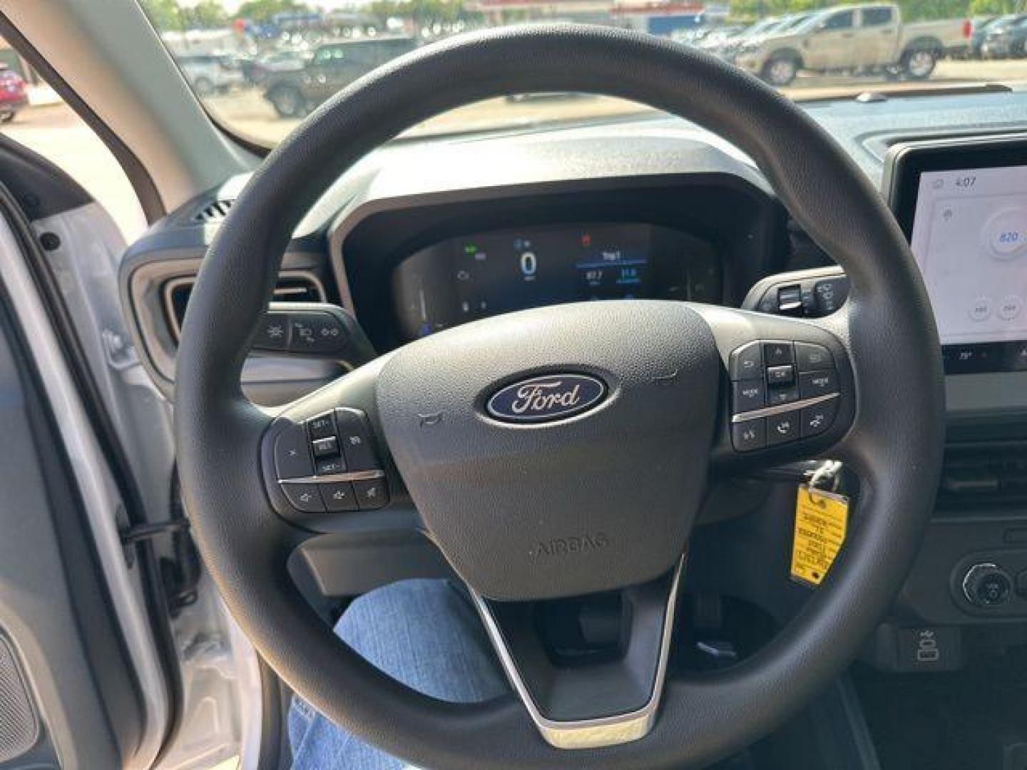 2026 Oxford White /Ebony Ford Maverick XL (3FTTW8A30TR) with an 2.5L I-4 Hybrid engine, CVT transmission, located at 1105 E Mulberry, Kaufman, TX, 75142, (972) 962-2151, 32.589550, -96.300926 - Photo#7