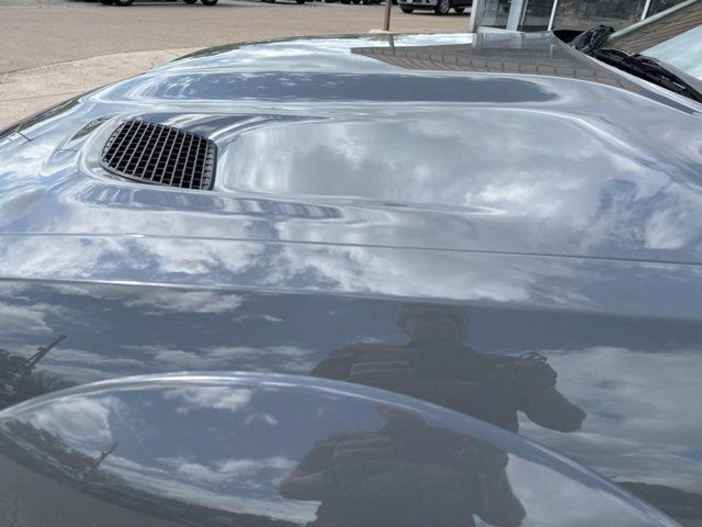 2023 Destroyer Gray Clearcoat /Black Dodge Challenger R/T Scat Pack Widebody (2C3CDZFJ4PH) with an SRT HEMI 6.4L V8 MDS engine, Automatic transmission, located at 1105 E Mulberry, Kaufman, TX, 75142, (972) 962-2151, 32.589550, -96.300926 - Destroyer Gray Clearcoat 2023 Dodge Challenger 2D Coupe R/T Scat Pack Widebody RWD 8-Speed Automatic SRT HEMI 6.4L V8 MDS Priced below KBB Fair Purchase Price!<br><br><br>Recent Arrival!<br><br><br>Please call Paul Murrey Ford Inc. In Kaufman Texas A Family Dealership Since 1952 Serving the Dallas F - Photo#5